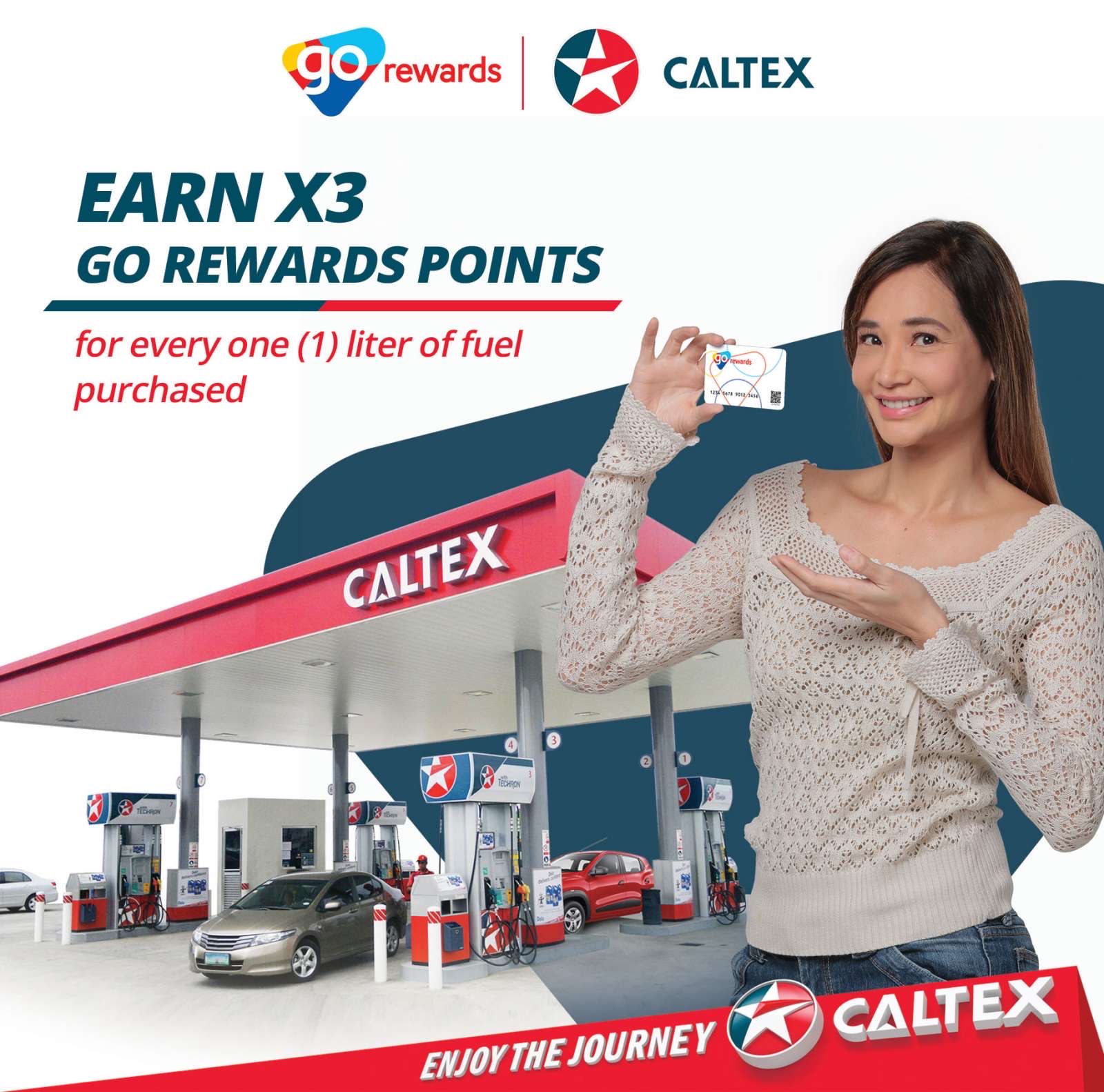 caltex journey card point